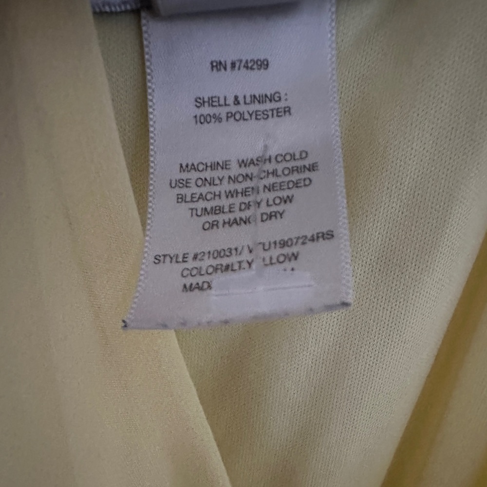 Sweet Storm Yellow Chiffon Halter Maxi Dress - Picture 4 of 4